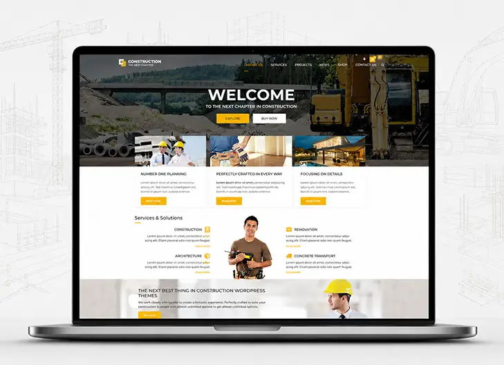 Construction Company Demo